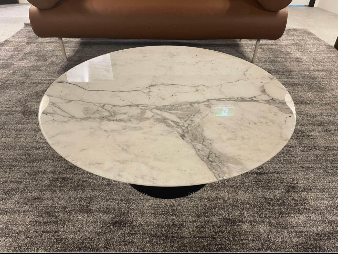 Genuine Knoll 1952 Eero Saarinen Marble Coffee Table Authentic Classic MCM Master Piece