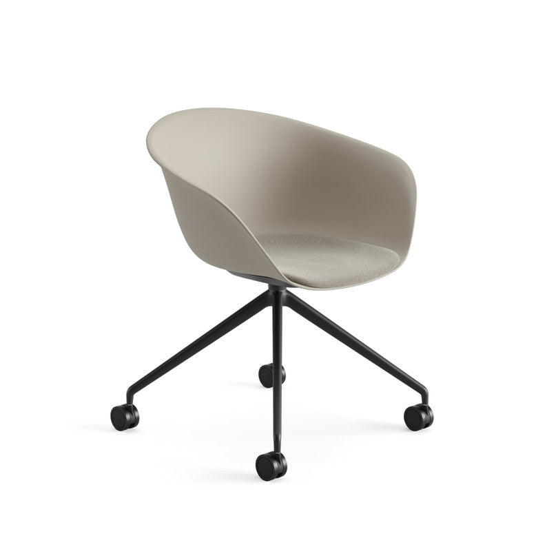 Arper Dune 02 Tub Chairs on Castors - The Chair Co.