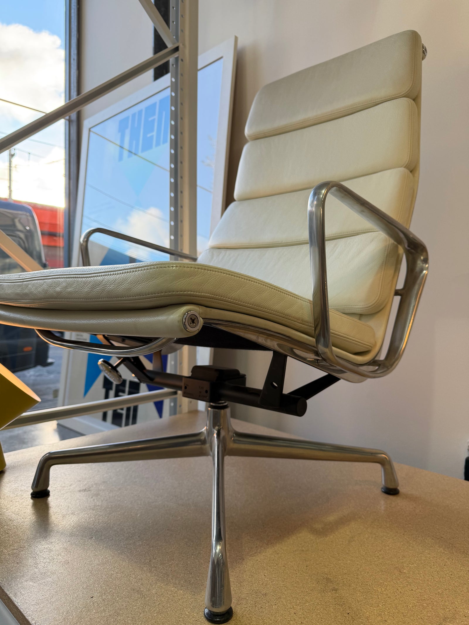 Vitra Eames Softpad Lounge Chair EA222 by Ray & Charles Eames. 1968 Design. Verified Authentic. MCM