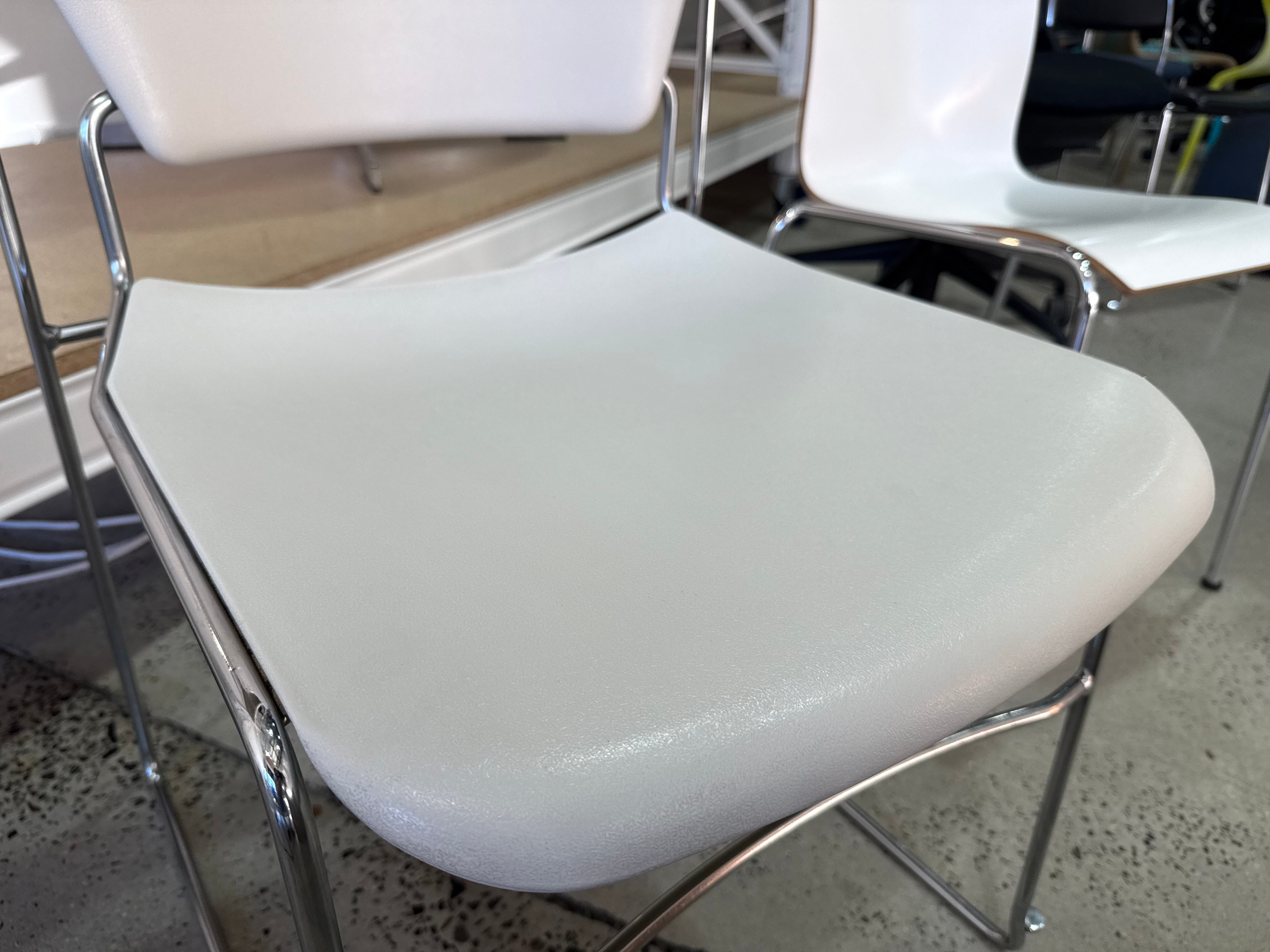 Charles Perry Chair Chairs Made in USA Authentic Original Genuine Premium Designer Furniture of high grade robust commercial quality ergonomic cantilever sled moving design adjusting adjustable back and seat ultra heavy duty stack stackable stacking steel metal frame upholstered comfortable Chairhub melbourne Sydney Fitzroy interior design Danish modern Scandinavian Italian wholesale bulk corporate office dining cafe bar restaurant furniture chairs