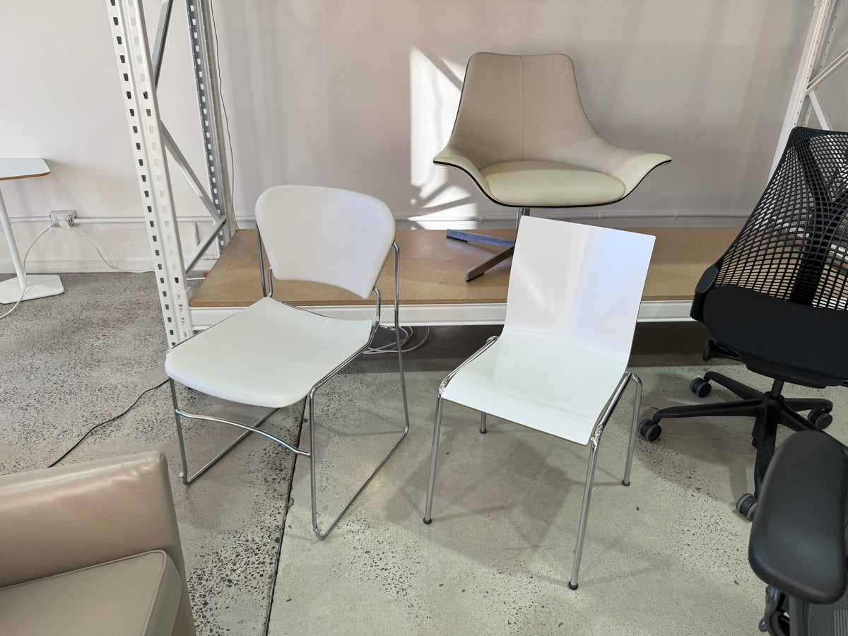 Charles Perry Chair Chairs Made in USA Authentic Original Genuine Premium Designer Furniture of high grade robust commercial quality ergonomic cantilever sled moving design adjusting adjustable back and seat ultra heavy duty stack stackable stacking steel metal frame upholstered comfortable Chairhub melbourne Sydney Fitzroy interior design Danish modern Scandinavian Italian wholesale bulk corporate office dining cafe bar restaurant furniture chairs