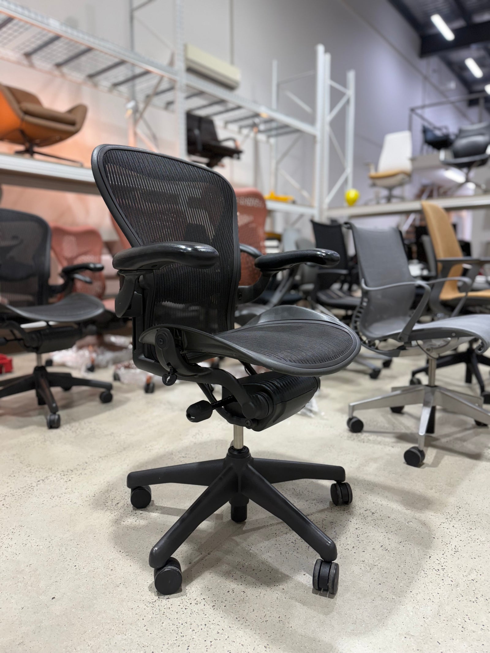 On Sale! No1 Herman Miller Aeron Chair Classic Size B Serviced A-Grade Original USA Made - The Chair Co.