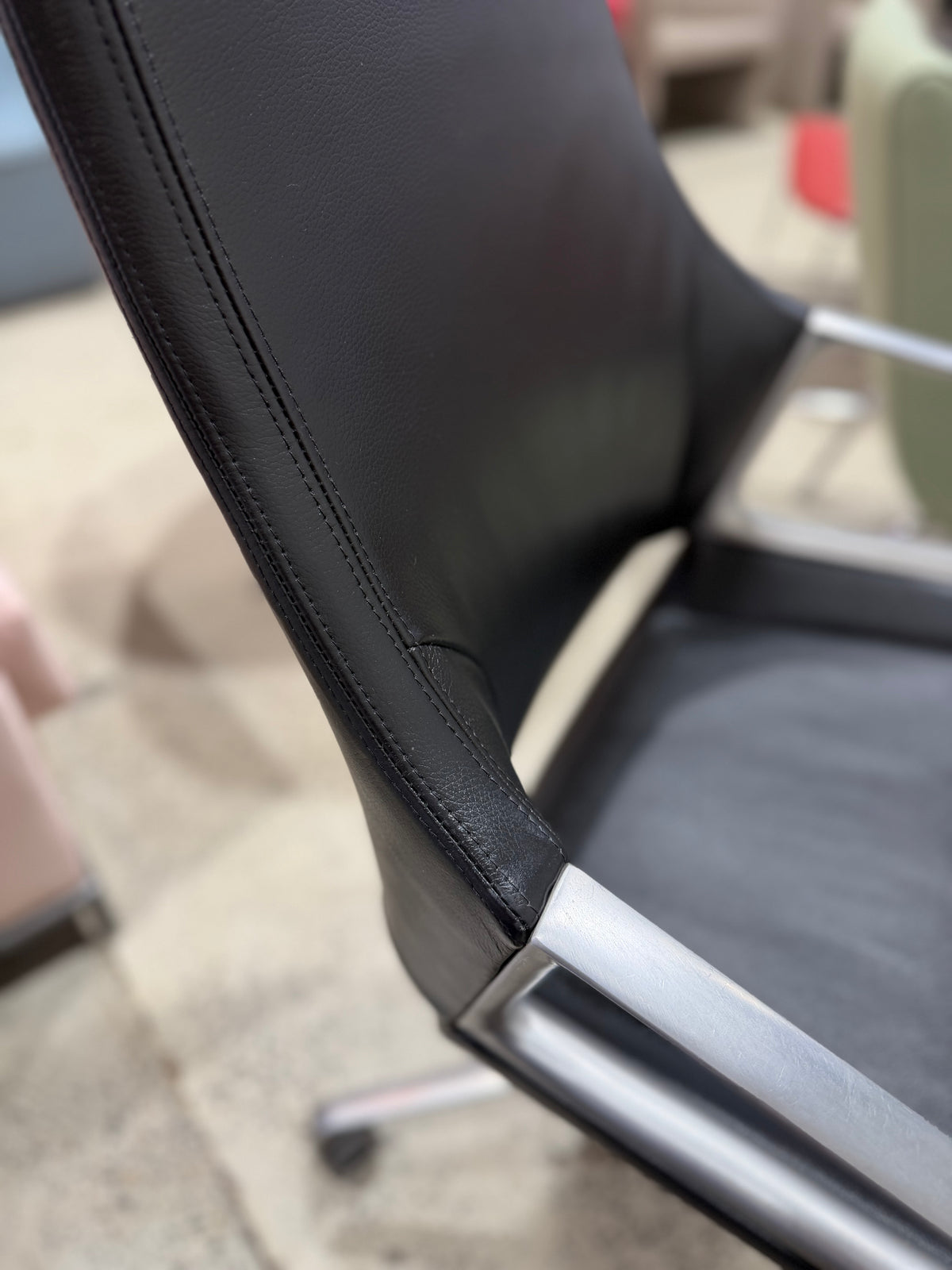Wilkhahn Graph 302/5 High Back Executive Chair Black I Design Markus Jehs & Jürgen Laub I Made in Germany