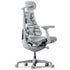 2 Office chairs LiberNovo Omni Dynamic ergonomic chair games gaming professional adjustable headrest footrest head rest foot rest lumber support ultimate lounge gaming relaxing massaging chair