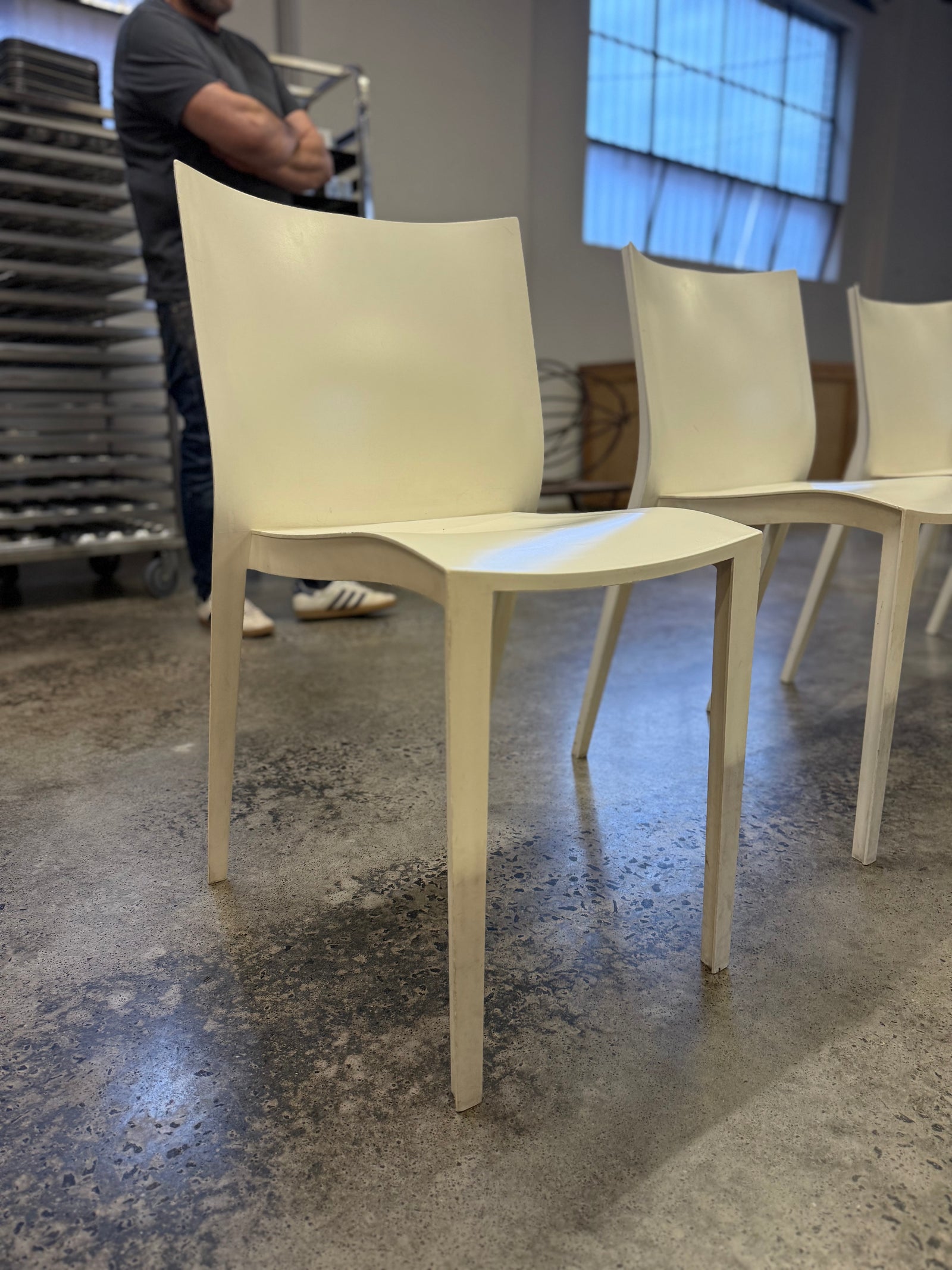 Iconic Philippe Starck Slick Slick Chair Verified Authentic xO  France 1999 I Made in France