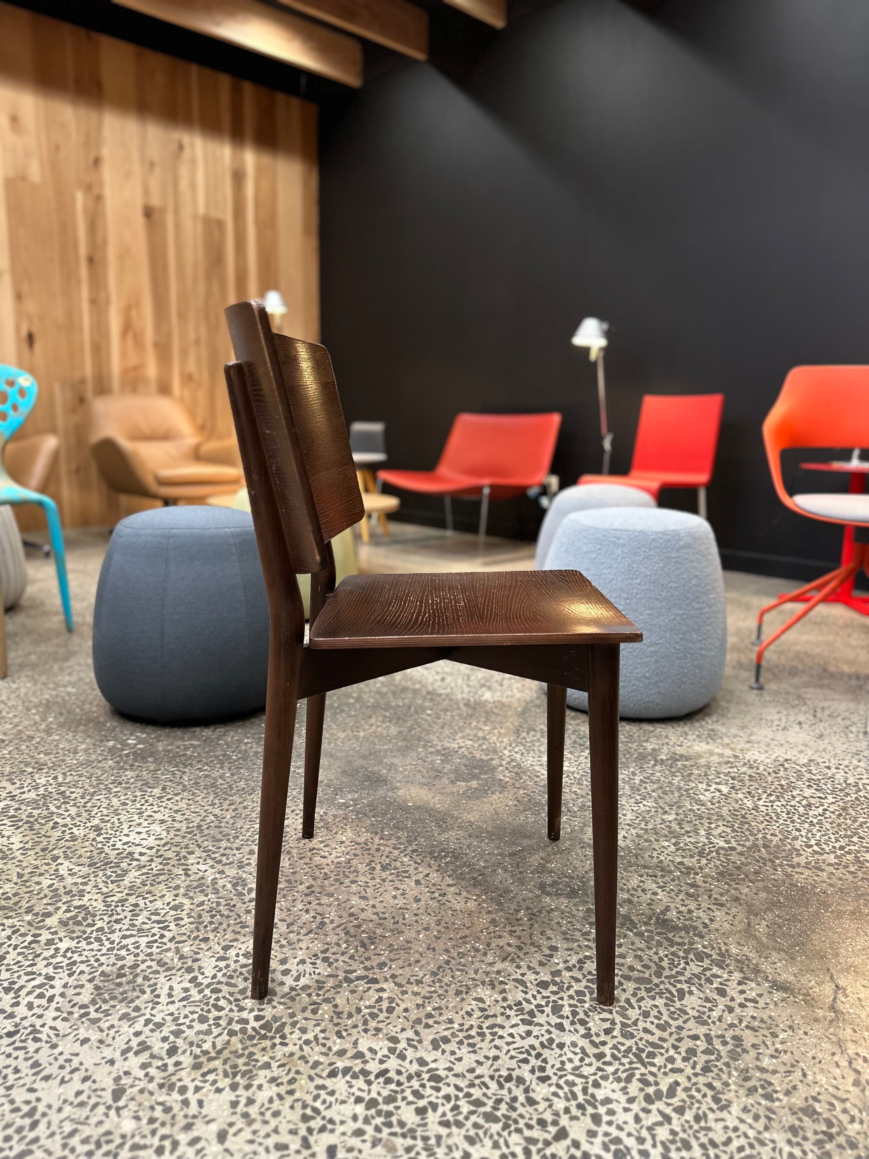 Original Jonas Lindvall Wood Dining Chairs Made in Sweden by Skandiform Verified Authentic Scandinavian - The Chair Co.