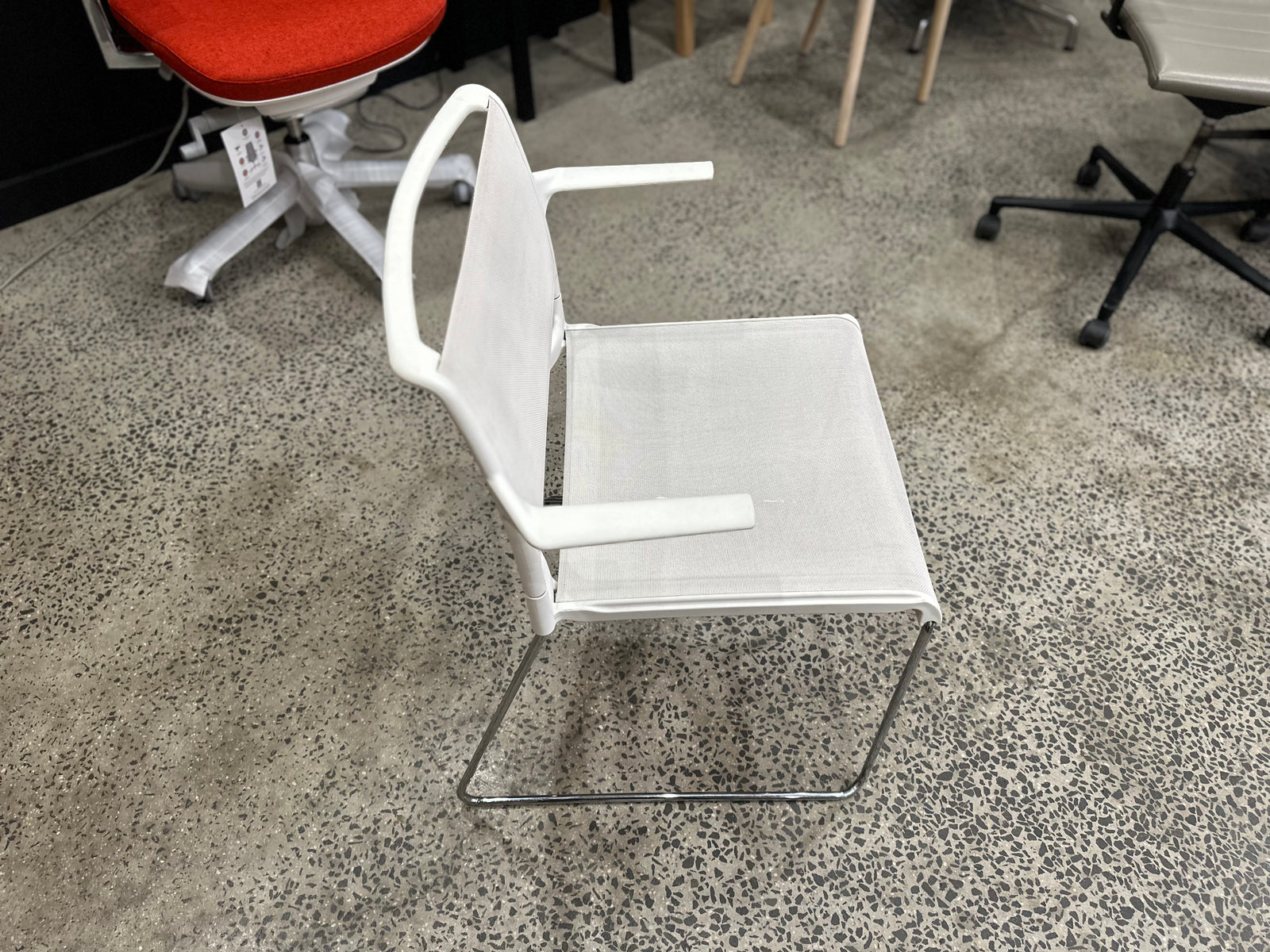 Wilkhahn A-Line Mesh Chairs Stackable Made in Germany - The Chair Co.