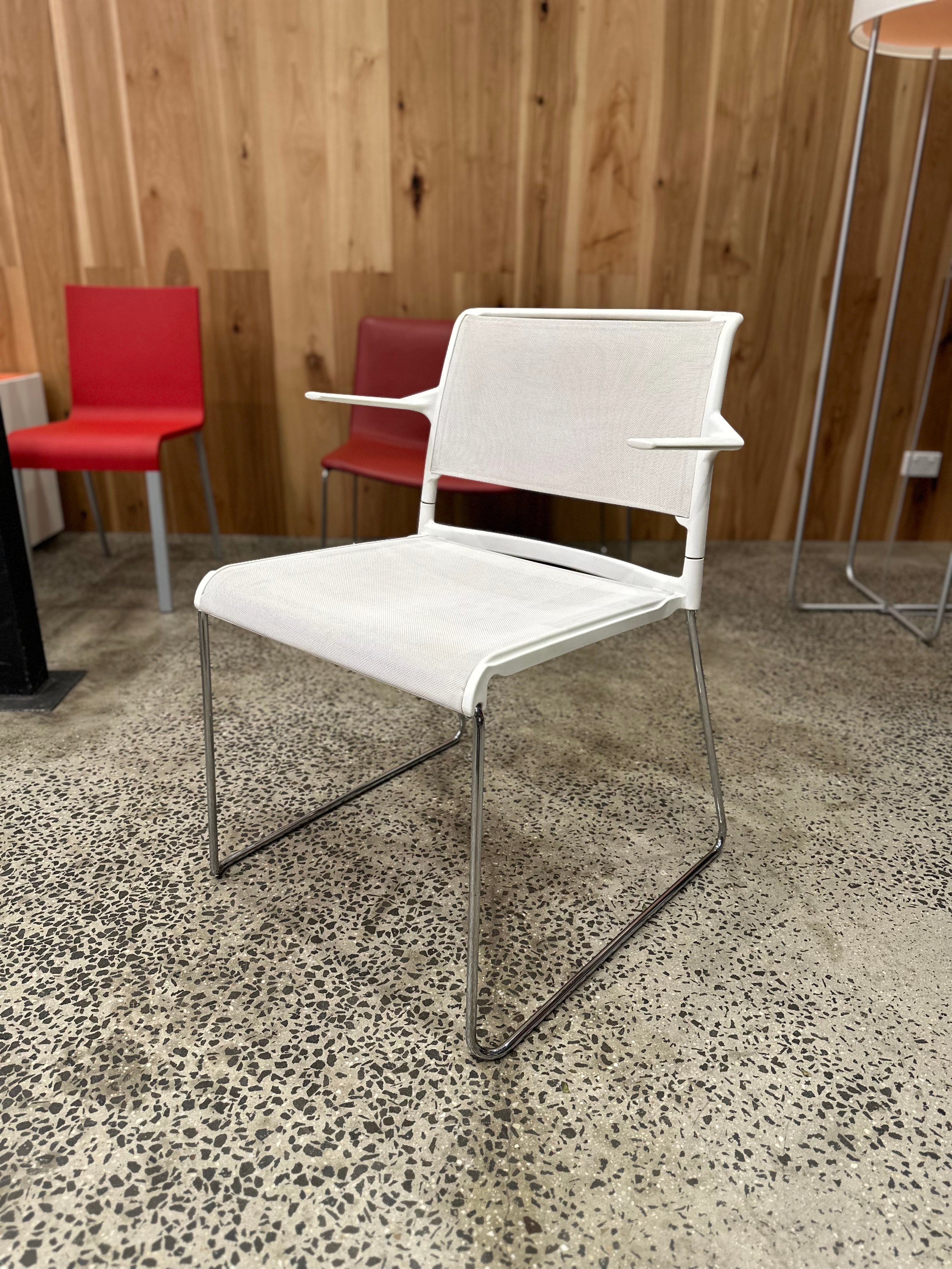 Wilkhahn A-Line Mesh Chairs Stackable Made in Germany - The Chair Co.