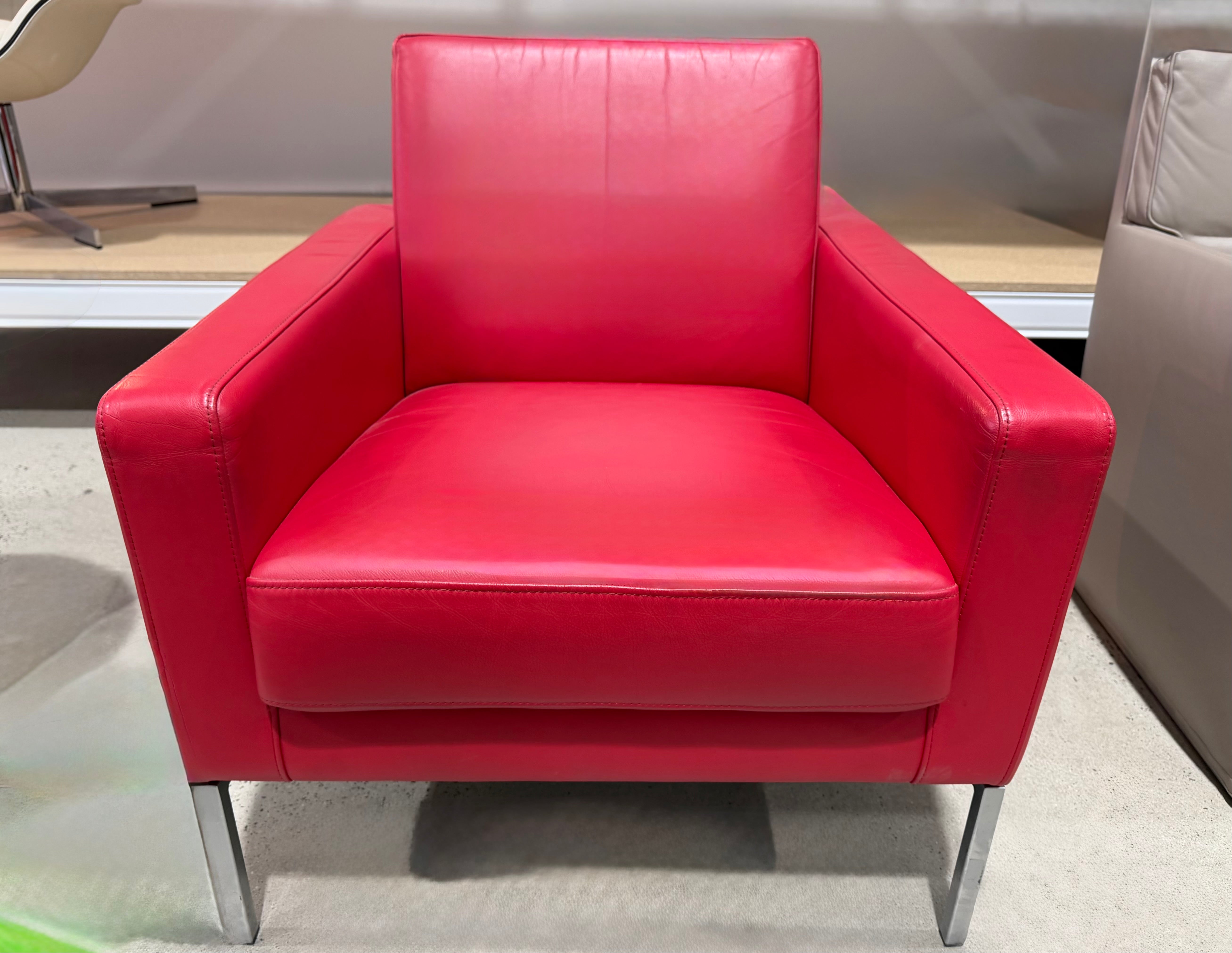 Walter Knoll Classic Leather Lounge Armchair Classic Verified Authentic I Collectible