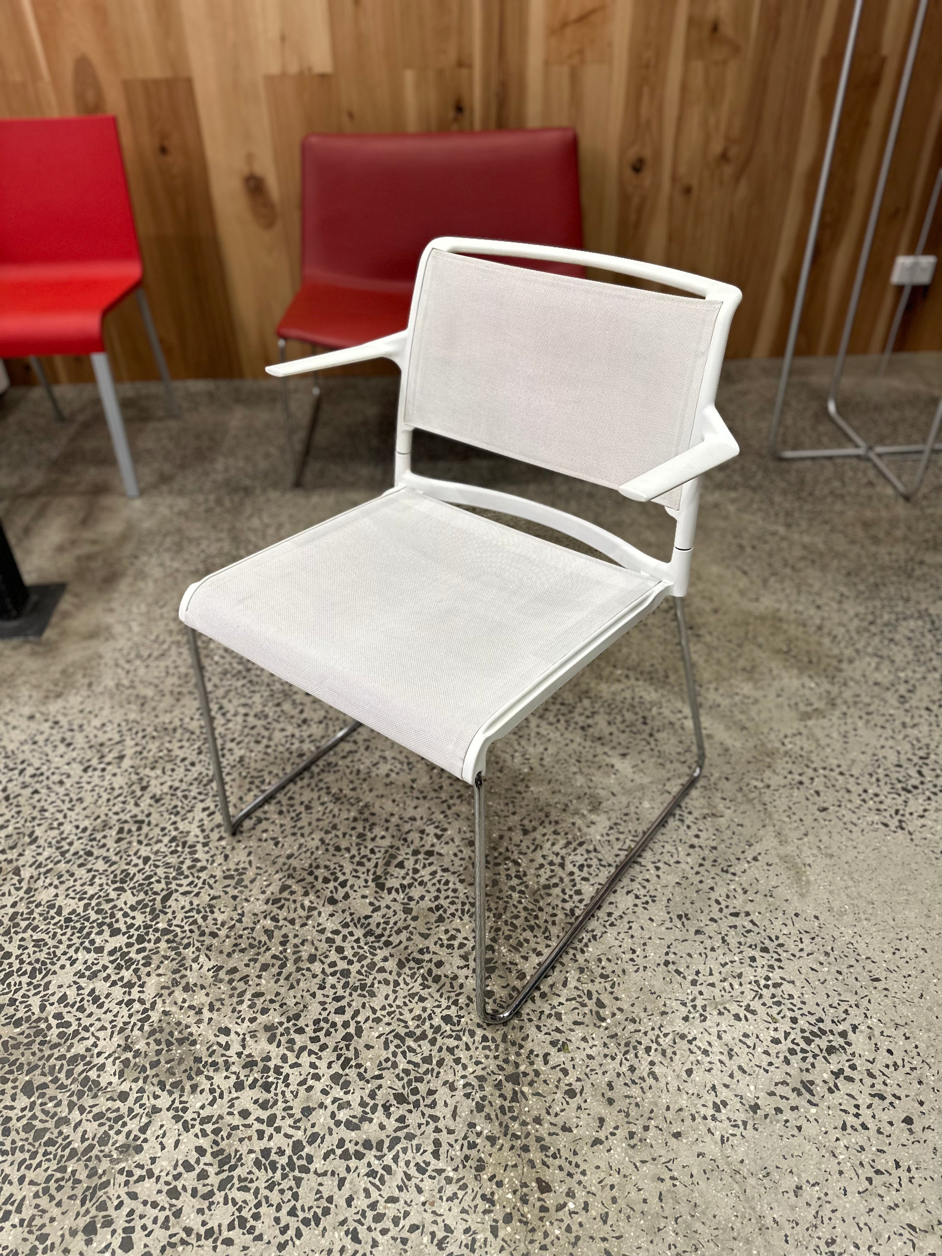 Wilkhahn A-Line Mesh Chairs Stackable Made in Germany - The Chair Co.