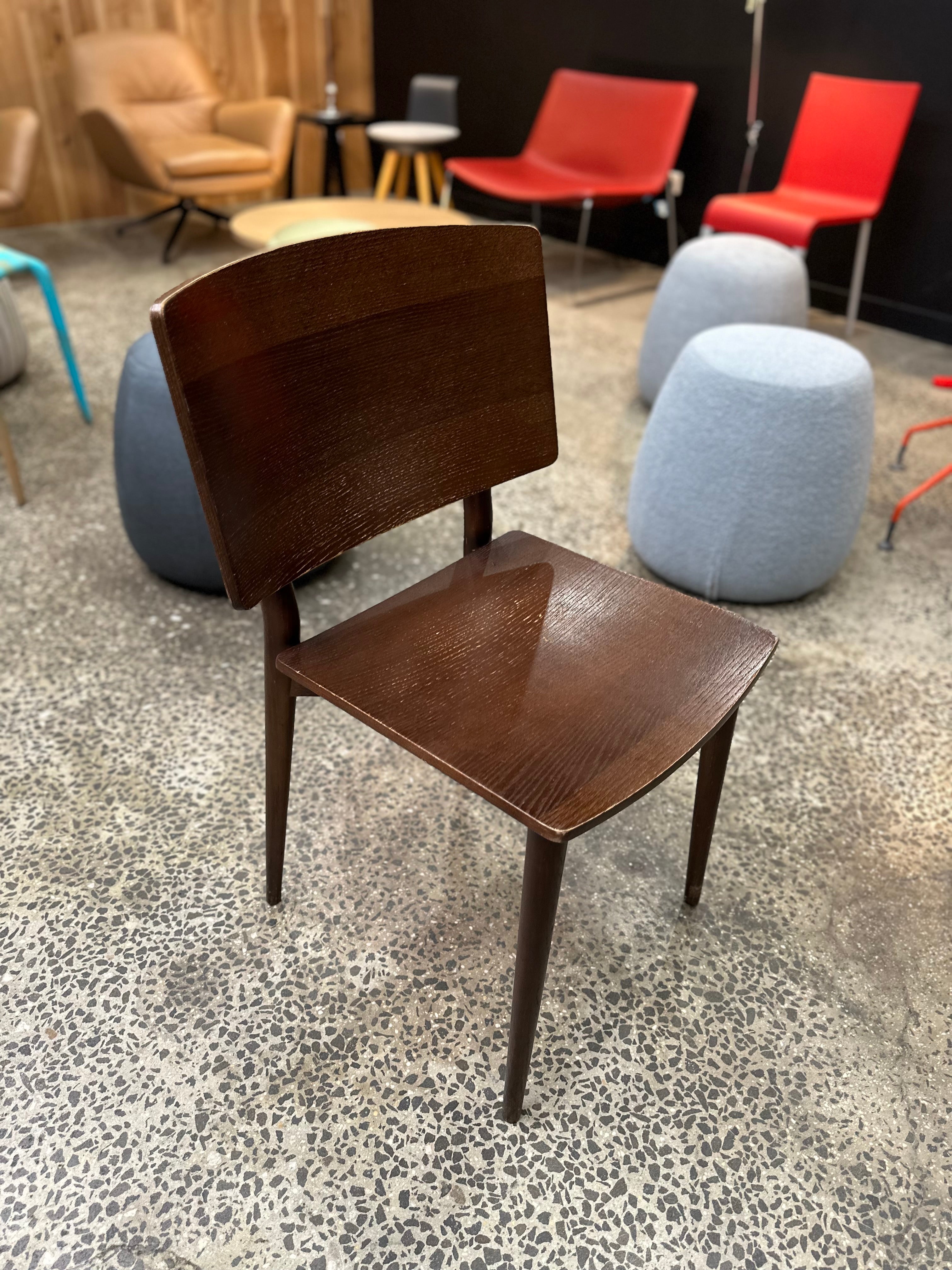 Original Jonas Lindvall Wood Dining Chairs Made in Sweden by Skandiform Verified Authentic Scandinavian - The Chair Co.