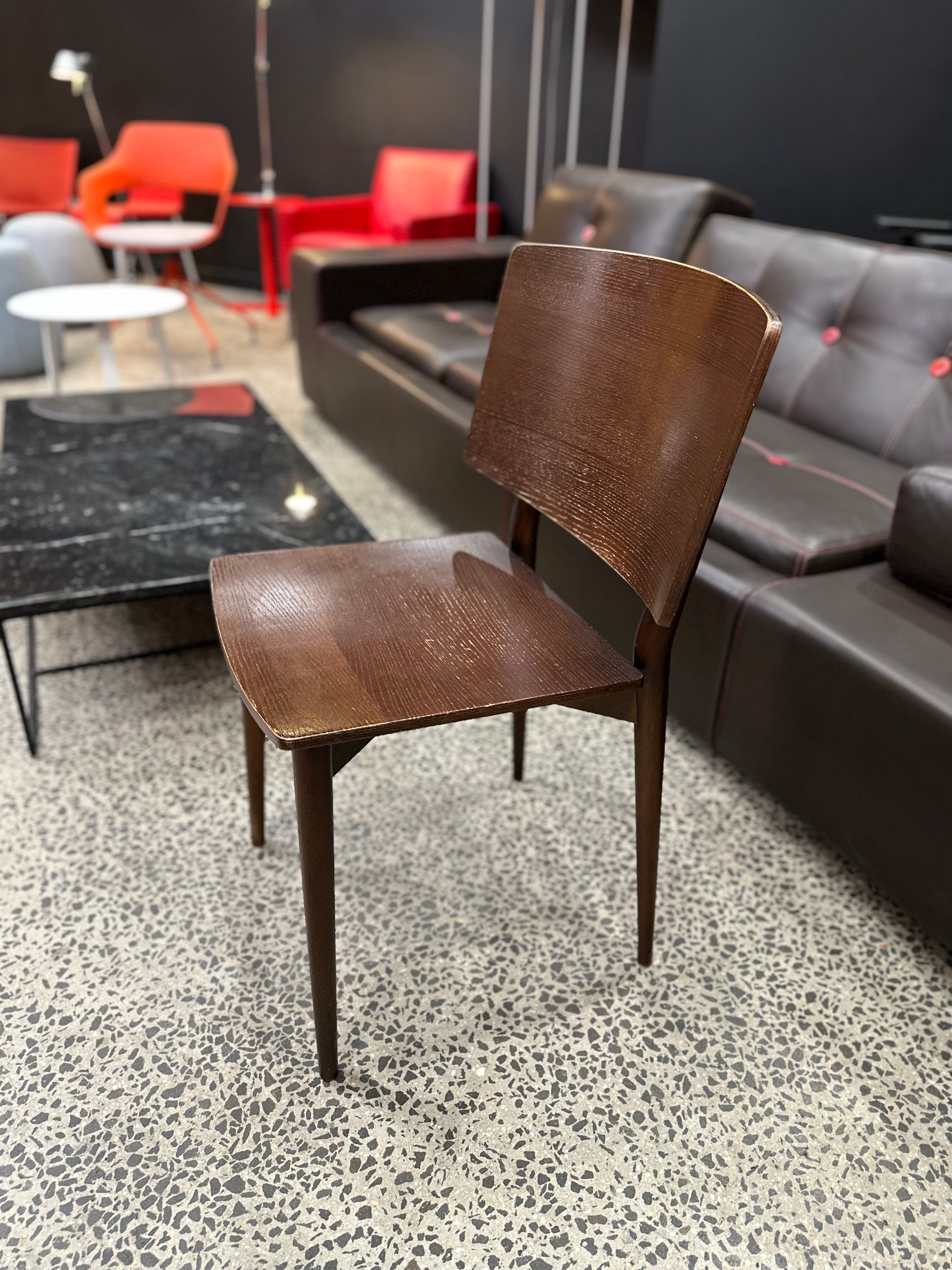 Original Jonas Lindvall Wood Dining Chairs Made in Sweden by Skandiform Verified Authentic Scandinavian - The Chair Co.