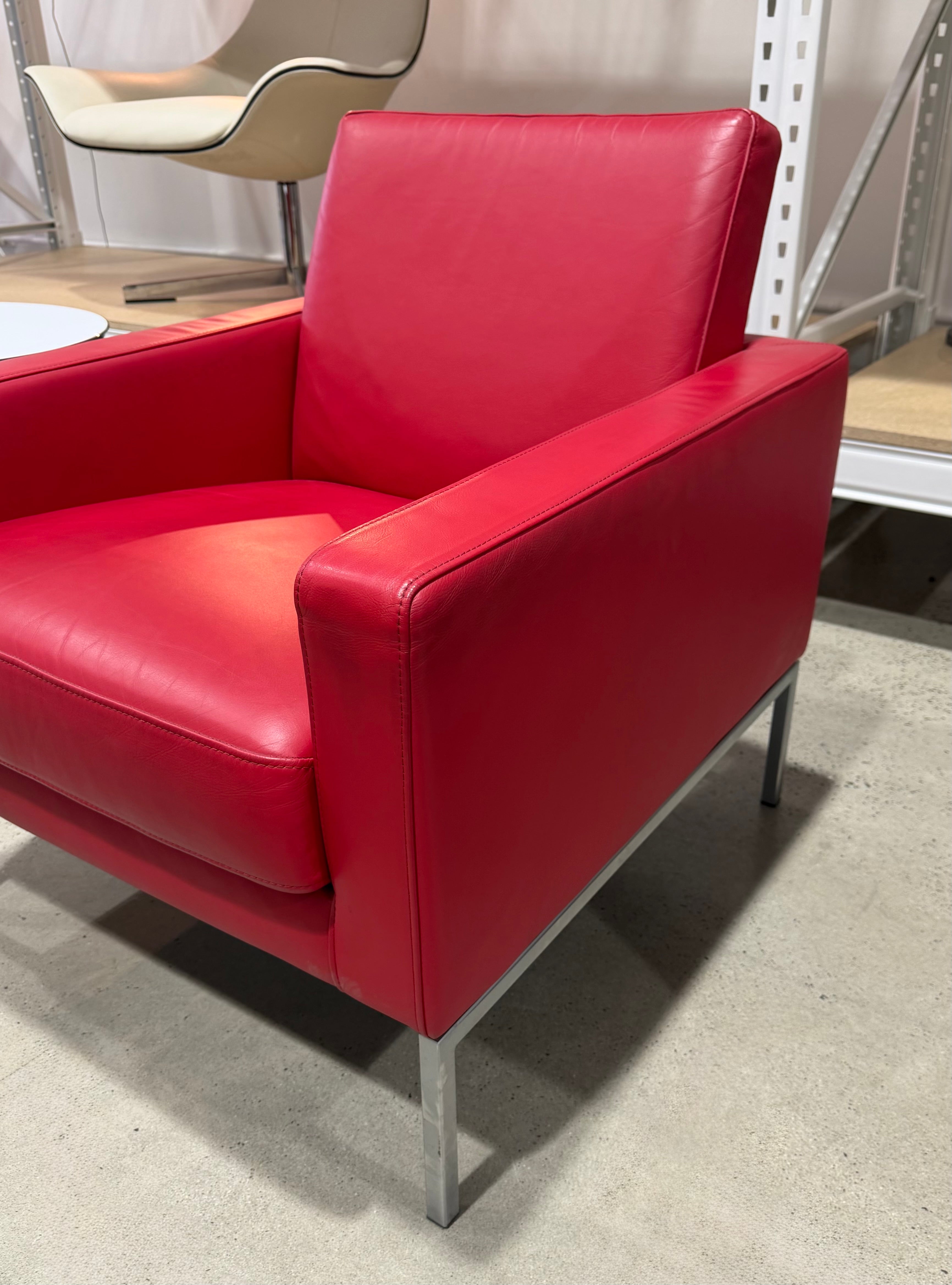 Walter Knoll Classic Leather Lounge Armchair Classic Verified Authentic I Collectible