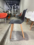 Vitra HAL Wood Chair – Black Seat with Oak Legs by Jasper Morrison - The Chair Co.