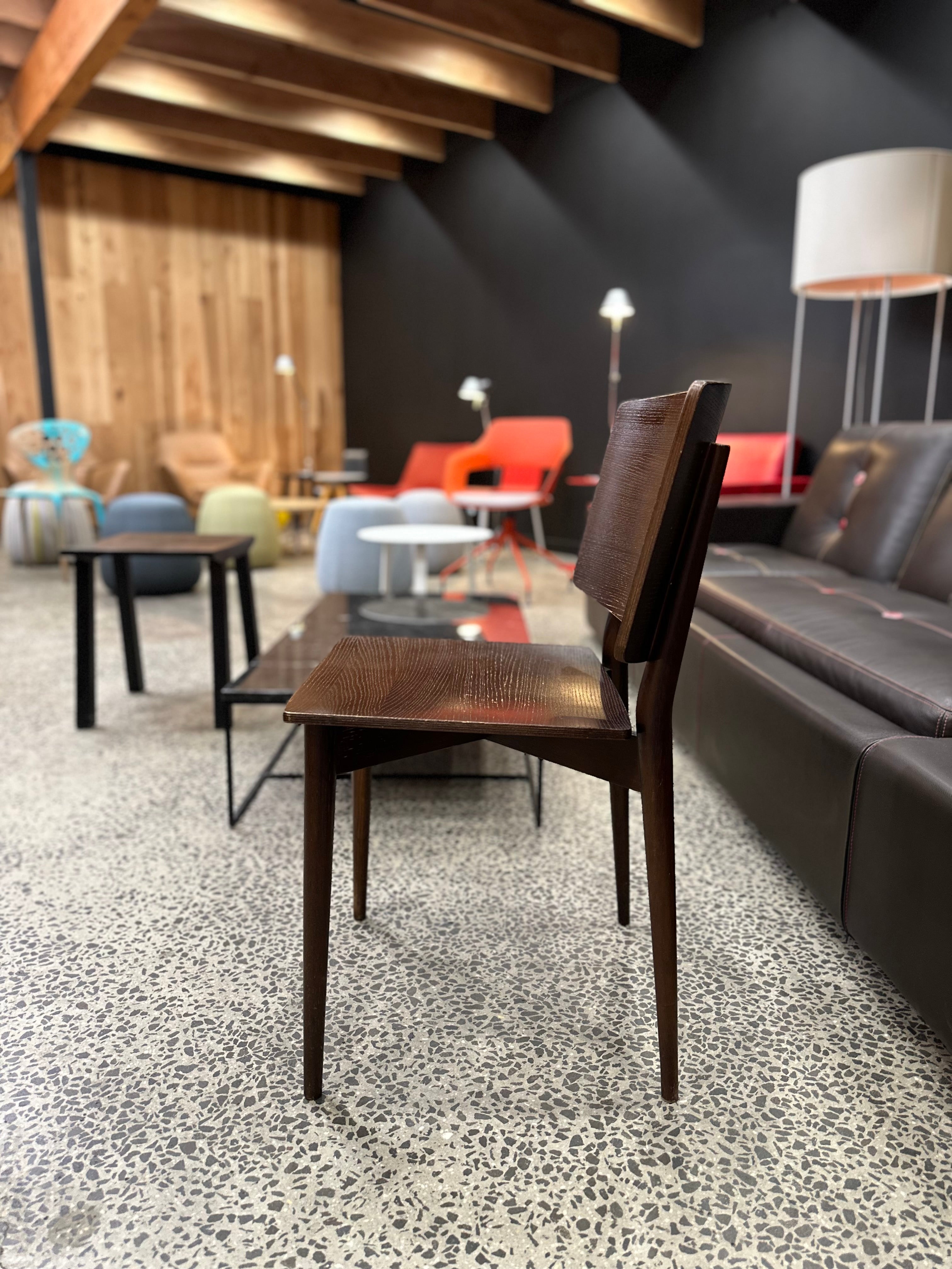 Original Jonas Lindvall Wood Dining Chairs Made in Sweden by Skandiform Verified Authentic Scandinavian - The Chair Co.