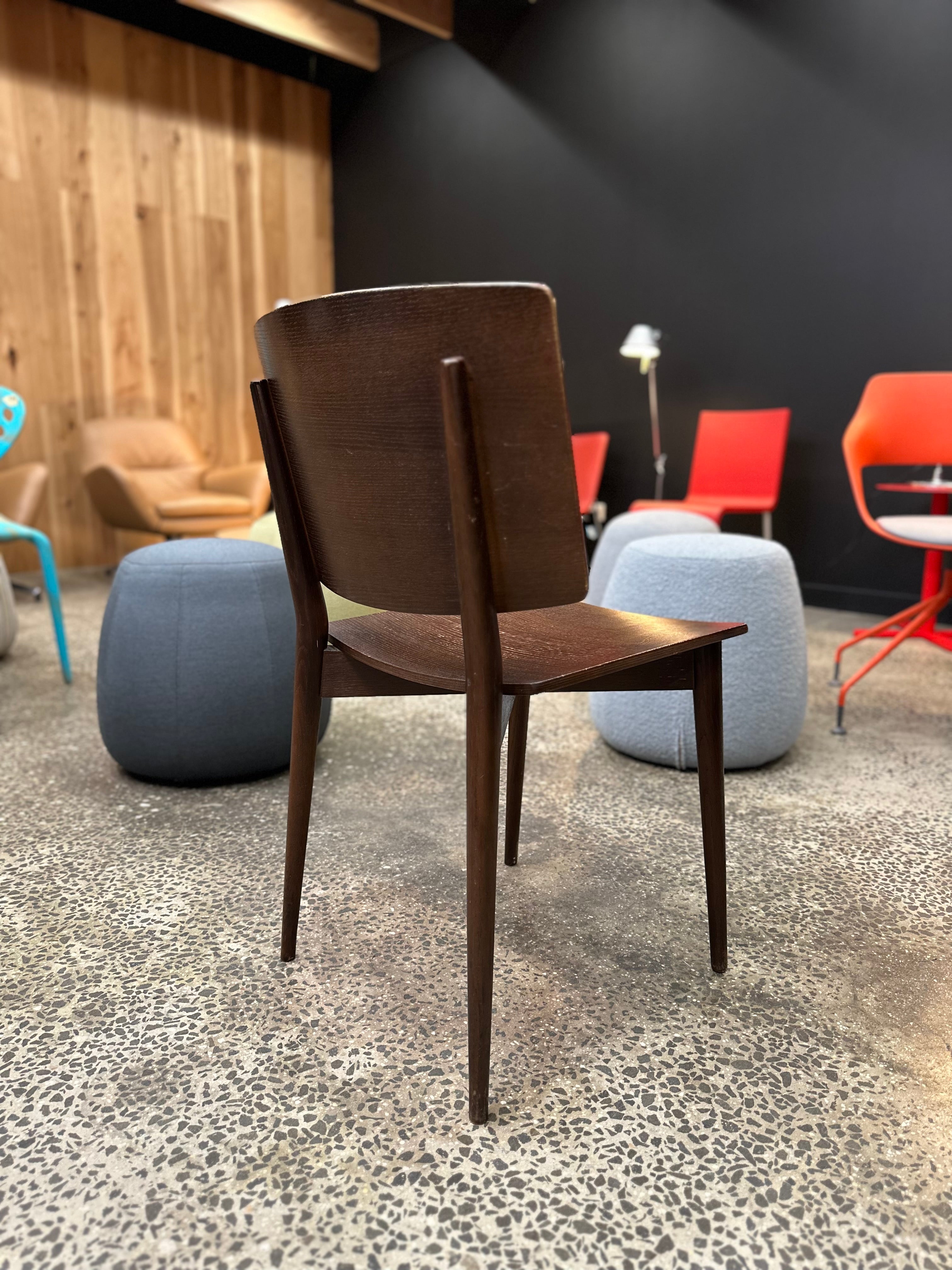 Original Jonas Lindvall Wood Dining Chairs Made in Sweden by Skandiform Verified Authentic Scandinavian - The Chair Co.