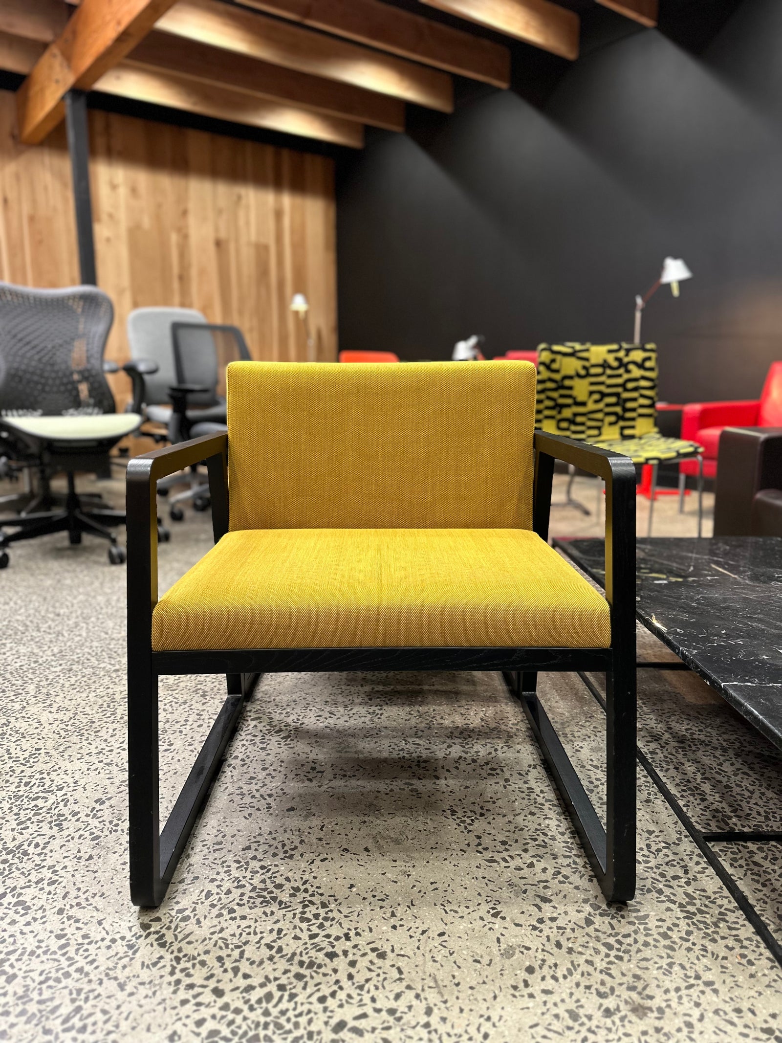 Authentic Sancal Midori Chair w/ Danish Kvadrat Fabric 