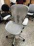 Herman Miller Aeron Remastered Mineral light grey white colour Aeron Brand New Aeron Chair Genuine Authentic Original Ergonomic Office Chairs Work Chair Designer MOMA iconic robust classic heavy duty chairhub North Melbourne Sydney Australia Adelaide Tasmania Perth Sale Wholesale Clearance iPhone games gaming furniture lumber support adjustable showroom