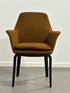 Minotti York Chairs by Rodolfo Dordoni w Original Kvadrat Danish Wool Upholstry