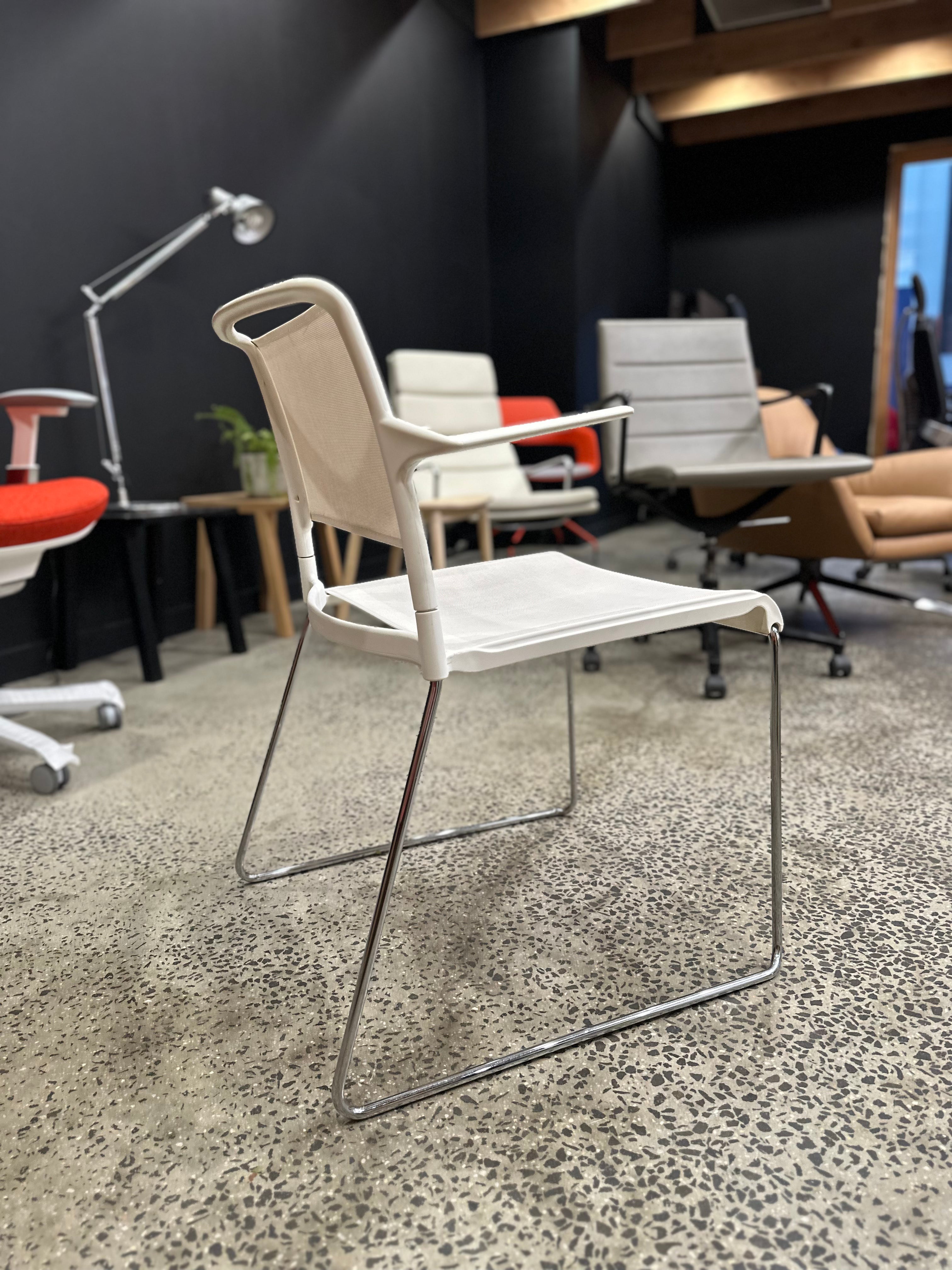 Wilkhahn A-Line Mesh Chairs Stackable Made in Germany - The Chair Co.