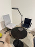 Artemide Italy 2006 Demetra Table LED Lamp, Designer Lighting, Design by Naoto Fukasawa