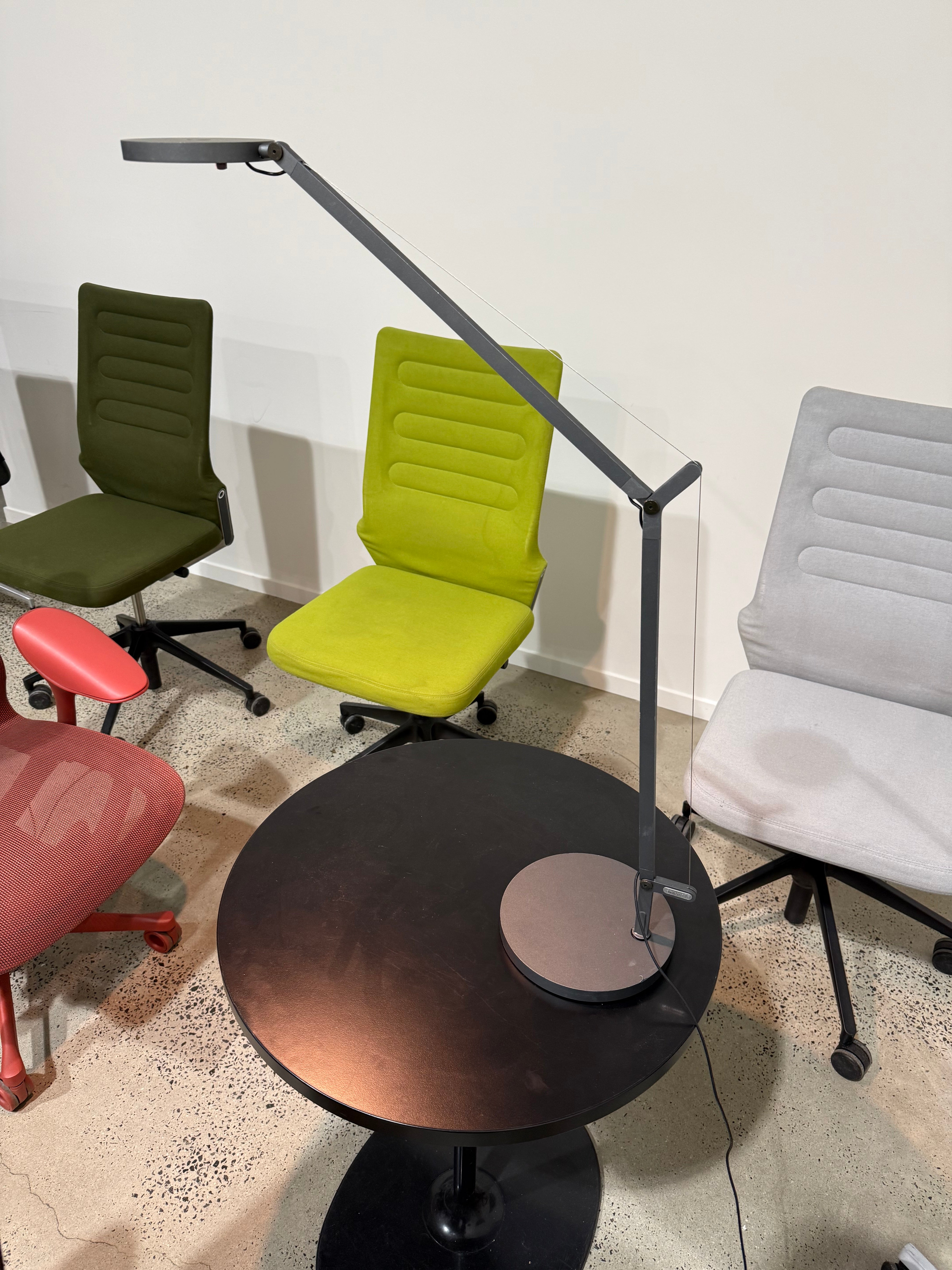 Artemide Italy 2006 Demetra Table LED Lamp, Designer Lighting, Design by Naoto Fukasawa