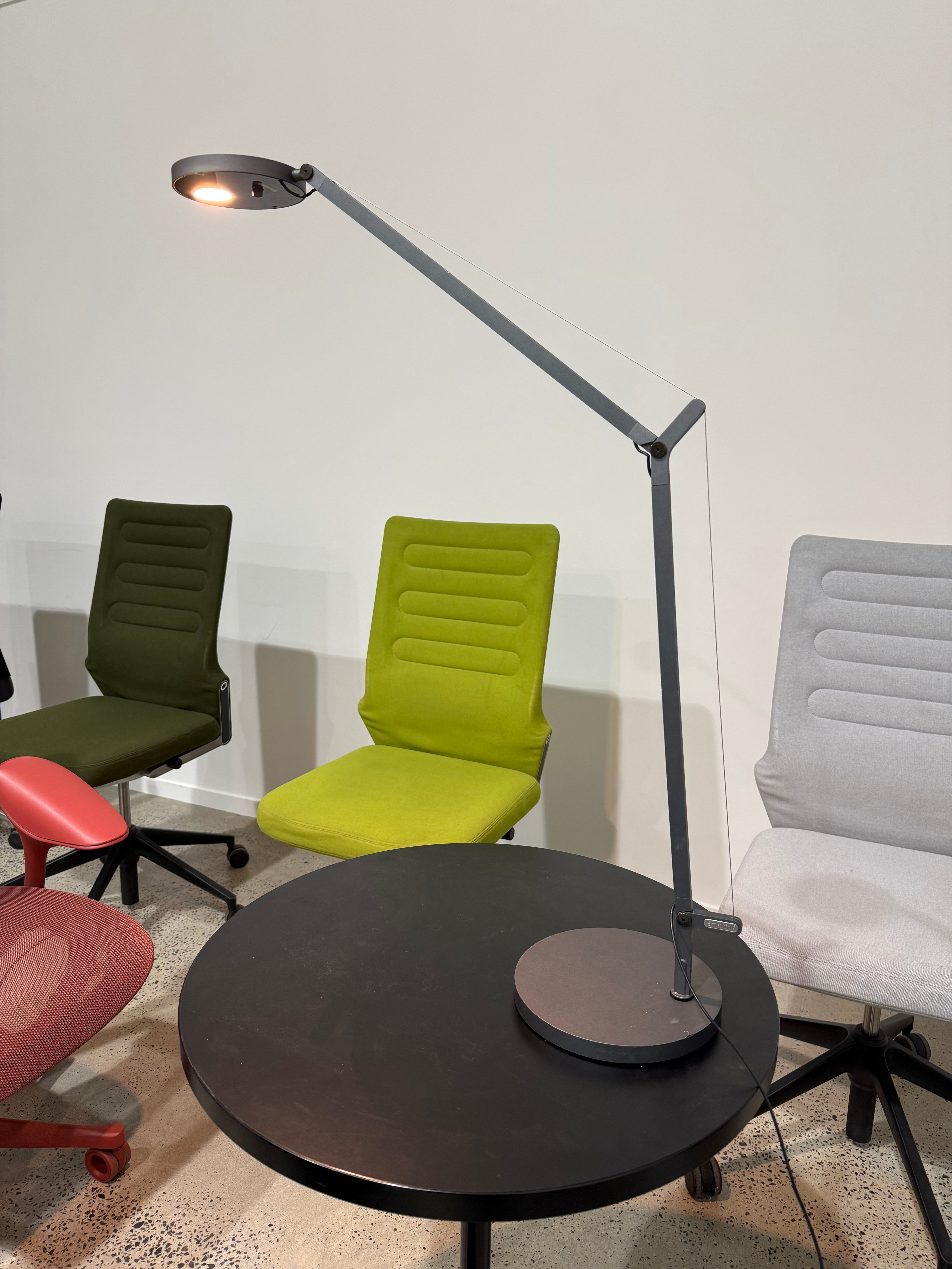 Artemide Italy 2006 Demetra Table LED Lamp, Designer Lighting, Design by Naoto Fukasawa