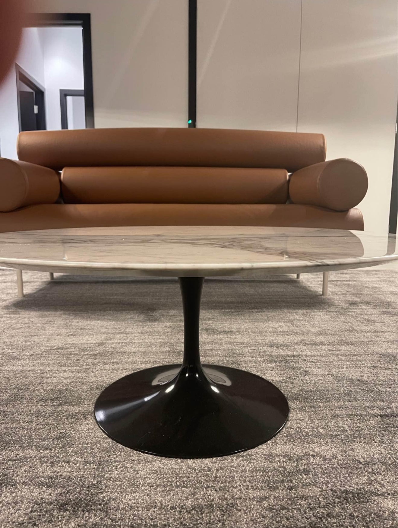 Genuine Knoll 1952 Eero Saarinen Marble Coffee Table Authentic Classic MCM Master Piece