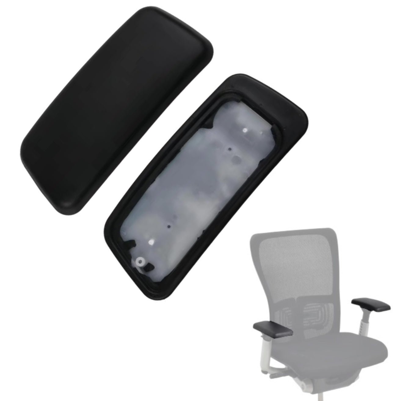 Haworth Zody Chair Arm Pad Replacement Parts Left & Right I Australian Stock - The Chair Co.