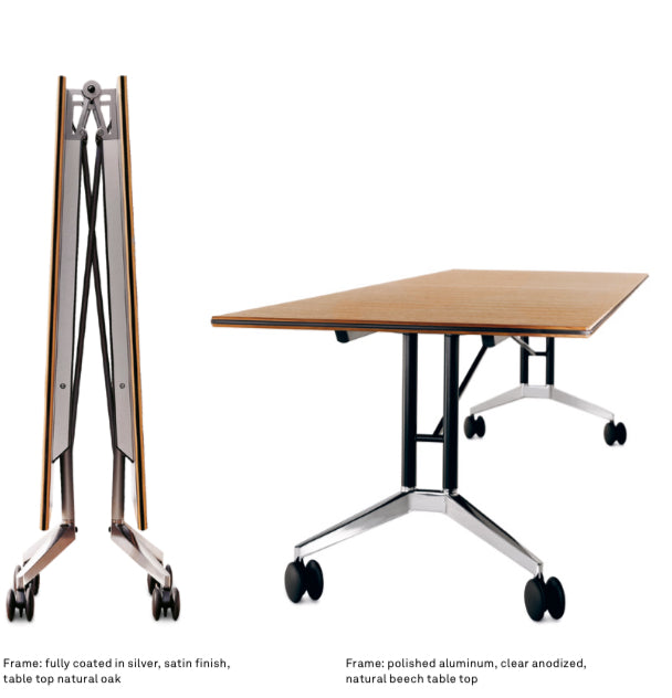 Wilkhahn Confair Conference Table | World’s No1 Acclaimed Foldable Conference Table w/ Full Mobility | Made in Germany & Australia - The Chair Co.