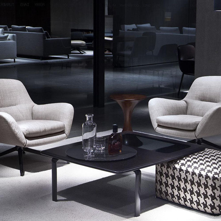 JENSEN SWIVEL ARMCHAIR
Designed by Rodolfo Dordoni for Minotti Made in Italy - The Chair Co.