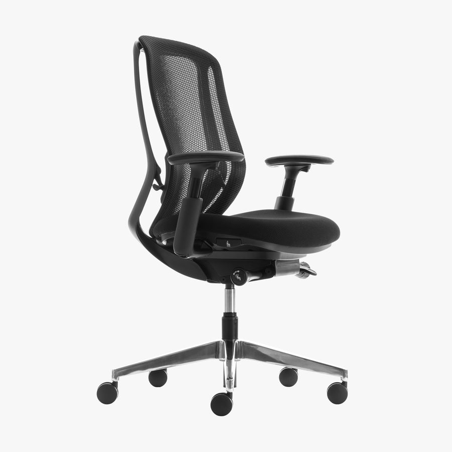 Okamura Sylphy Chair Made in Japan No1 Japanese Chair Maker 1 million sold Melbourne Sydney Brisbane Adelaide Tasmanian Perth Australia World’s most renowned adjustable ergonomic commercial grade designer furniture chairs desks tables conference meeting Busienss corporate education study work equipment wholesaler retail Fitzroy Collingwood Sustainable Green Refurbished new used ex corporate Aeron Leap Zody Gesture Contessa Baron Herman Miller Haworth Steelcase Humanscale Vitra Wilkhahn