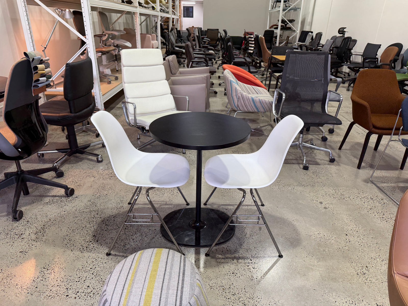Herman Miller Eames DSS Stacking Chair Verified Authentic Iconic MCM Piece by Ray & Charles Eames 1950 Authentic Eames Office