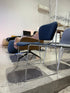 Charles Perry Chair Chairs Made in USA Authentic Original Genuine Premium Designer Furniture of high grade robust commercial quality ergonomic cantilever sled moving design adjusting adjustable back and seat ultra heavy duty stack stackable stacking steel metal frame upholstered comfortable Chairhub melbourne Sydney Fitzroy interior design Danish modern Scandinavian Italian wholesale bulk corporate office dining cafe bar restaurant furniture chairs