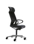 Wilkhahn Modus Executive 28 284/71 Black Club Leather High-back Ergonomic Armchair for Office - The Chair Co.