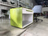Herman Miller Storage Cabinets Arras Series Green and White with Drawer - The Chair Co.