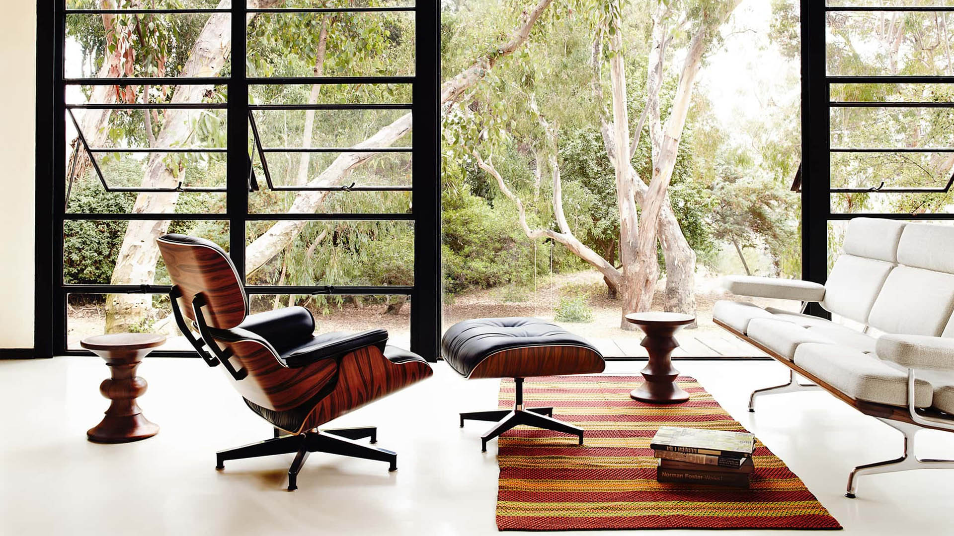 Eames Turned Stool Designed by Ray and Charles Eames 1960 for Herman Miller - The Chair Co.