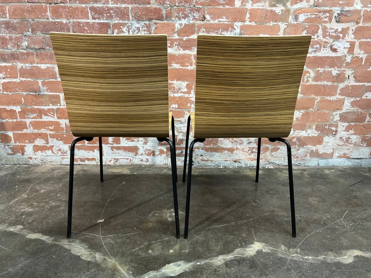 PEDRALI KUADRA 1331 MOLDED PLYWOOD CHAIRS MADE IN ITALY - The Chair Co.