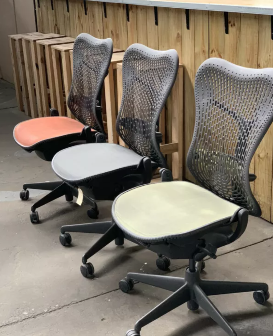 Herman Miller Original Mirra Chair Back Panel Replacement Part Graphite Colour