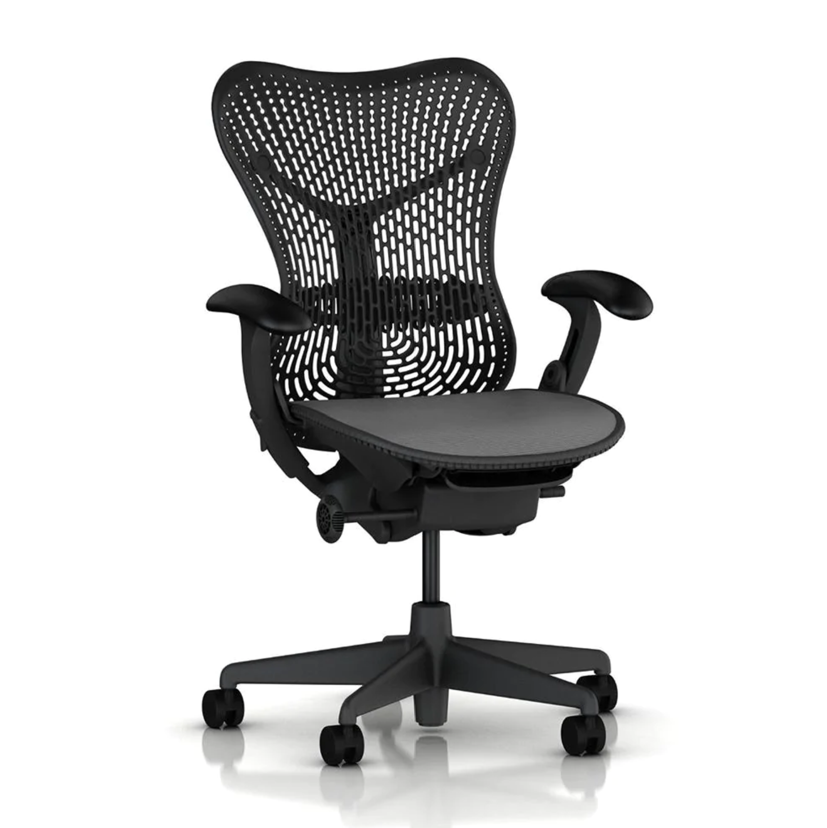Genuine Herman Miller Mirra Back Spine Cover – Graphite Gray, OEM Used – Needs TLC