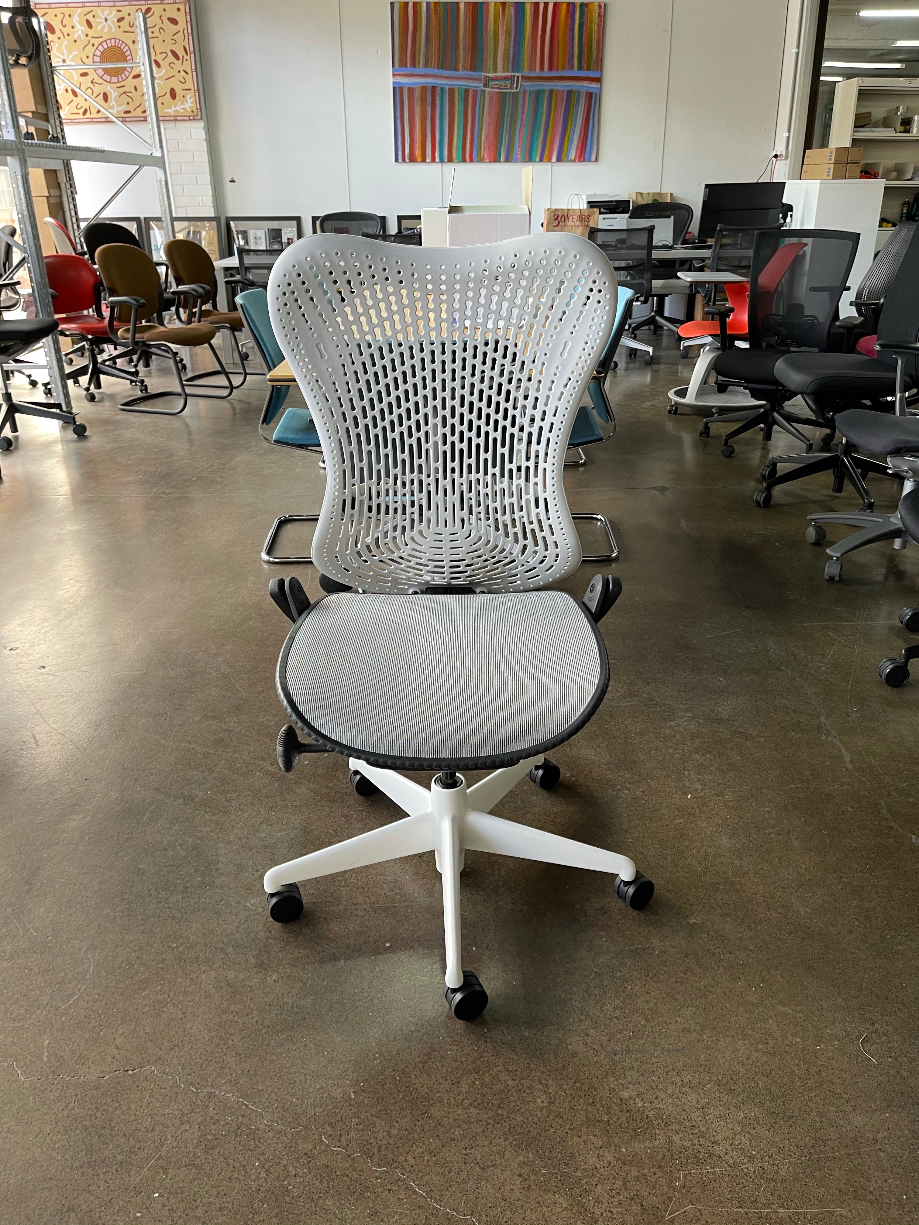 USA MADE Herman Miller Mirra v1 Custom Restored Ergonomic Chairs - The Chair Co.