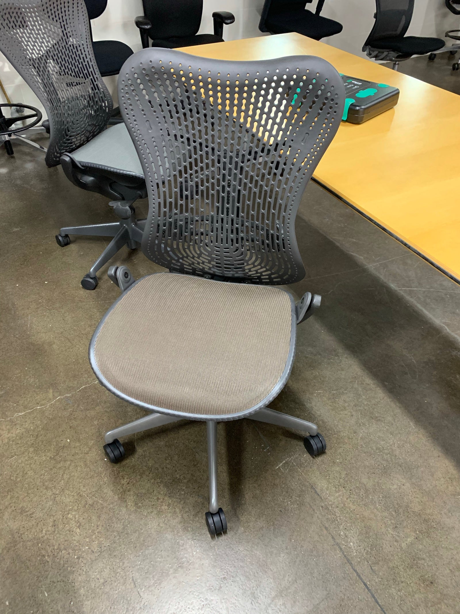 USA MADE Herman Miller Mirra v1 Custom Restored Ergonomic Chairs - The Chair Co.