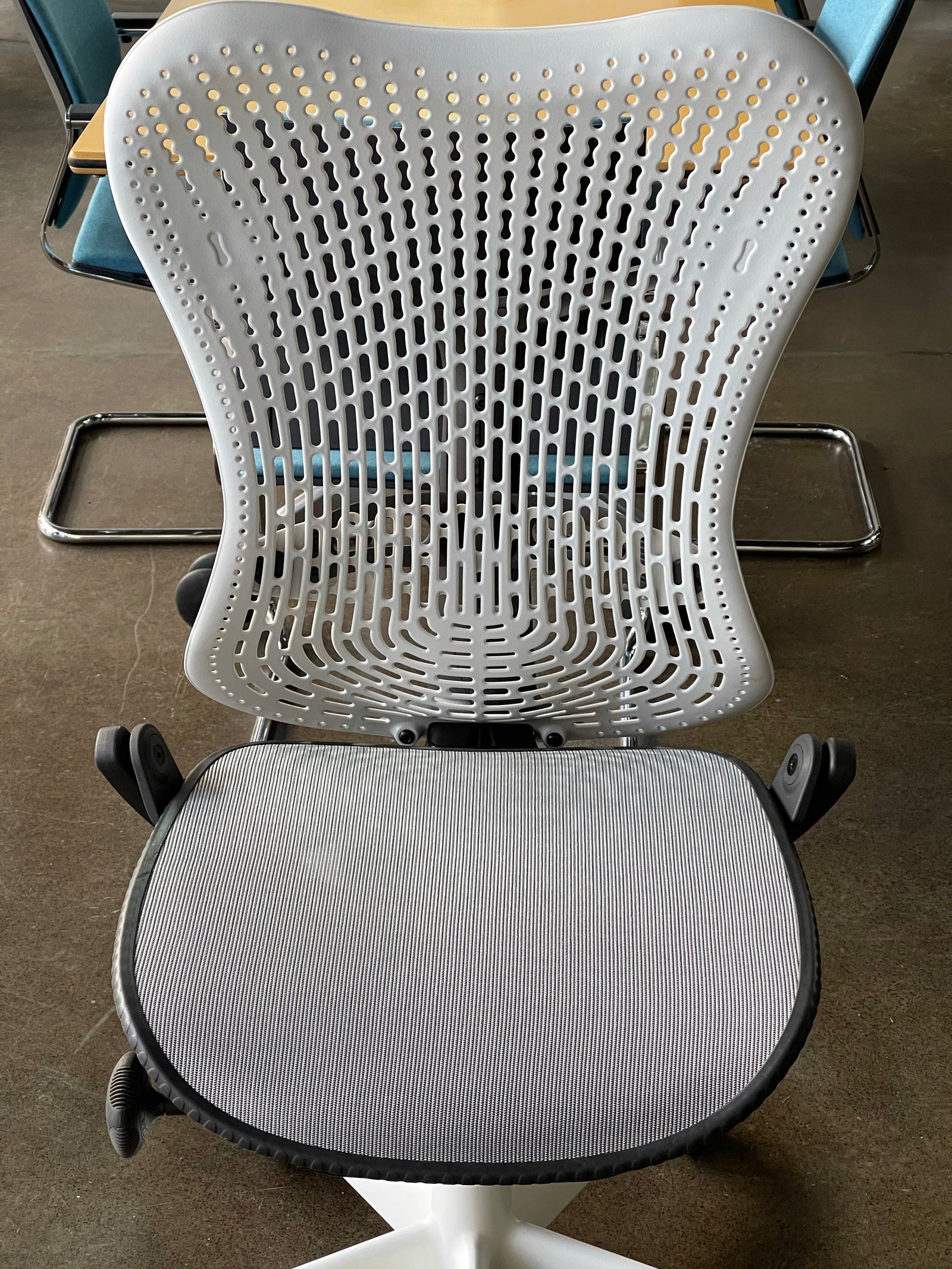 USA MADE Herman Miller Mirra v1 Custom Restored Ergonomic Chairs - The Chair Co.